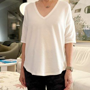 Rag and Bone T-shirt XS White Relaxed fit, short sleeve